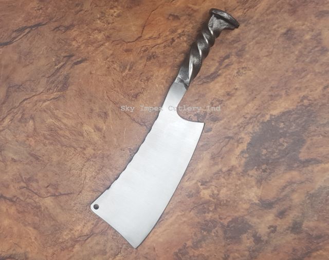 Railroad Spike Cleaver