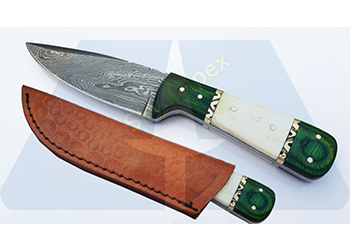 Damascus Hunting Knife