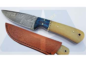 Damascus Hunting Knife