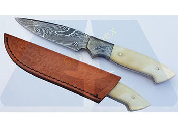 Damascus Hunting Knife