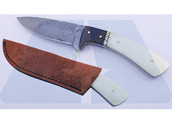 Damascus Hunting Knife