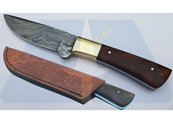 Damascus Hunting Knife