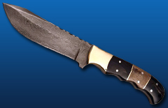 Damascus Hunting Knife