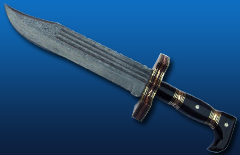 Damascus Hunting Knife