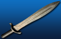 Damascus Hunting Knife