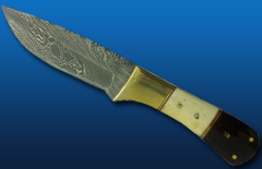 Damascus Hunting Knife