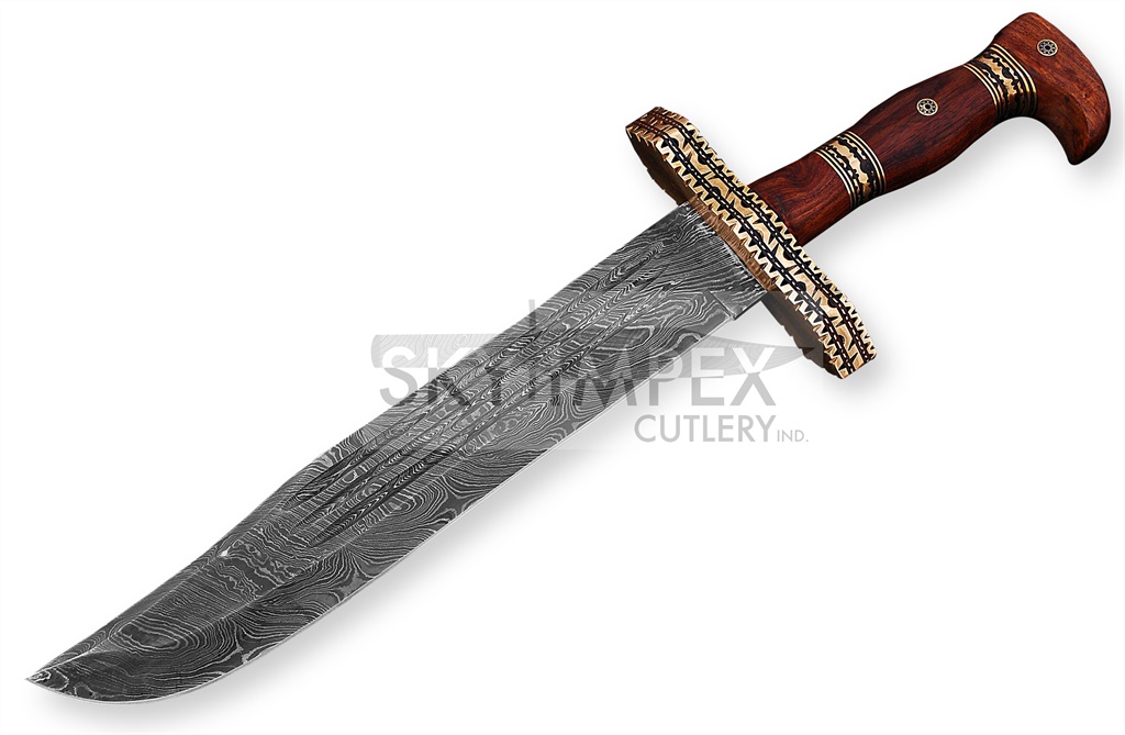 Damascus Bowie knives