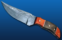 Damascus Hunting Knife