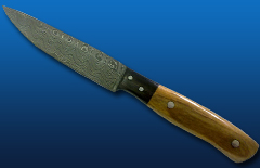 Damascus Hunting Knife