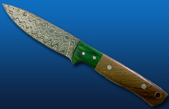 Damascus Hunting Knife