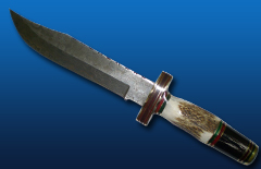 Damascus Hunting Knife