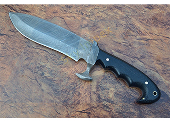 Damascus Bowie Knife