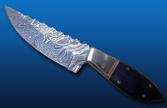 Damascus Hunting Knife