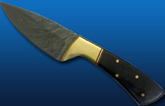 Damascus Hunting Knife