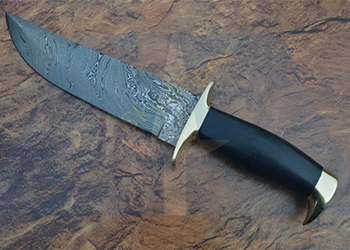 Damascus Bowie Knife