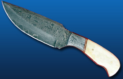 Damascus Hunting Knife