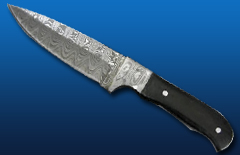 Damascus Hunting Knife