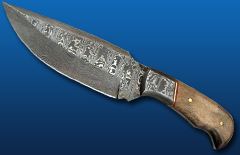 Damascus Hunting Knife