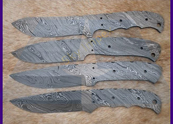 Damascus Blank Blade