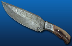 Damascus Hunting Knife