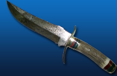 Damascus Hunting Knife