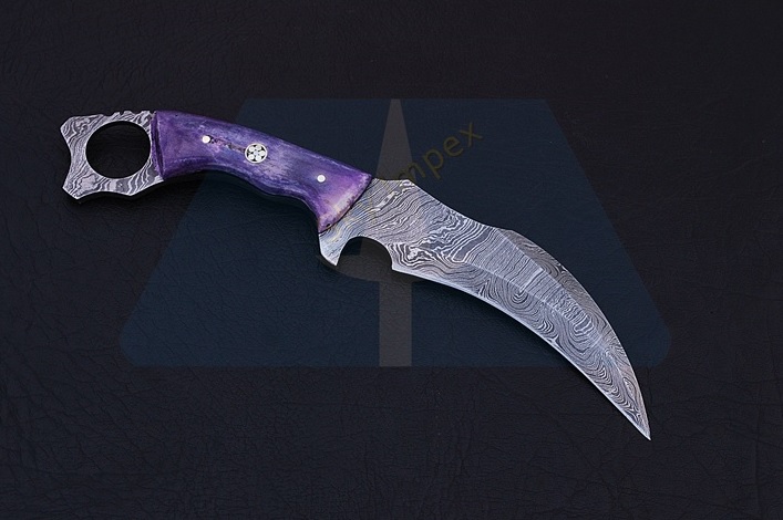 DAMASCUS KARAMBIT