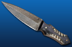 Damascus Hunting Knife