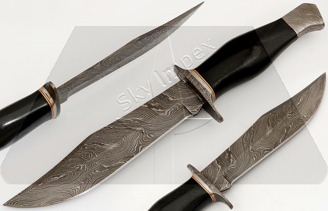 Damascus Bowie knives