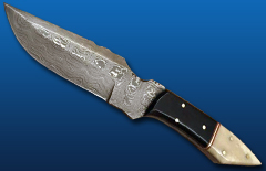 Damascus Hunting Knife