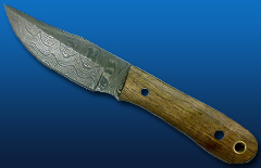 Damascus Hunting Knife