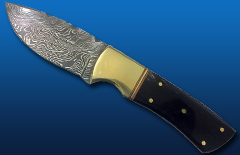 Damascus Hunting Knife