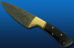 Damascus Hunting Knife