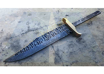 Damascus Blank Blade