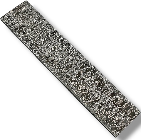 Damascus steel Ladder Pattern Billet 