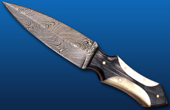 Damascus Hunting Knife