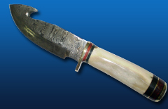 Damascus Hunting Knife