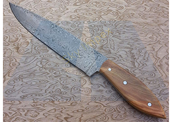 Damascus Kitchen Knife