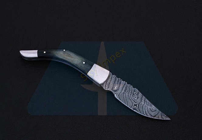 Damascus Folding Knife