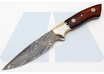 Damascus Hunting Knife