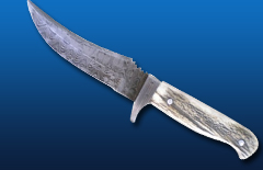 Damascus Hunting Knife