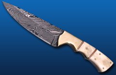 Damascus Hunting Knife