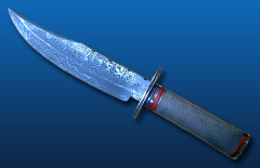 Damascus Hunting Knife