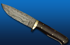 Damascus Hunting Knife