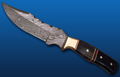 Damascus Hunting Knife