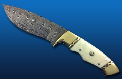 Damascus Hunting Knife