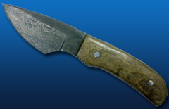 Damascus Hunting Knife