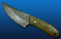 Damascus Hunting Knife