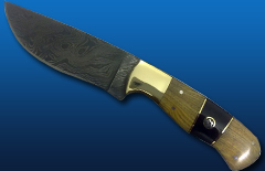 Damascus Hunting Knife