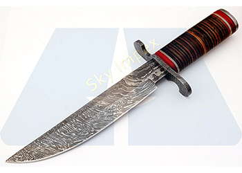 Damascus Bowie Knife