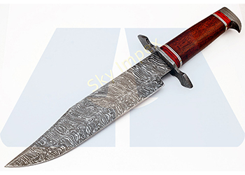 Damascus Bowie Knife